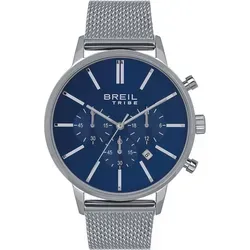 Breil Avery Chronograph für Herren - Elegante Herren-Armbanduhr aus Edelstahl mit blauem Ziffernblatt und 30m Wasserdichtigkeit – ideal für den täglichen Gebrauch und besondere Anlässe.