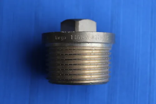 VR615-Viega Rotguss Stopfen 1