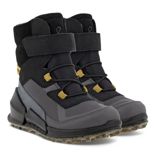 Ecco Biom K2 Mid-Cut Boot schwarz in gold von ECCO