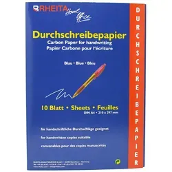 Rheita Durchschreibepapier 10 Blatt