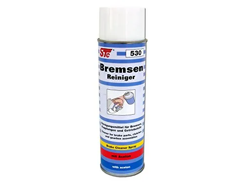 STC Bremsenreiniger Spray 500 ml mit Aceton Entfetter Teilereiniger