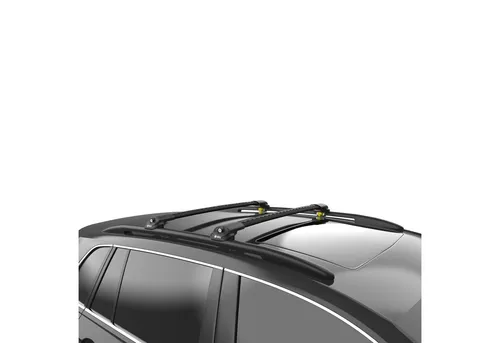 TURTLE Dachträger für Cupra Formentor 2020-2024, Schwarz - Gepäckträger, robust und ideal für den sicheren Transport von Fahrrädern oder Gepäck auf dem Dach Ihres Fahrzeugs.