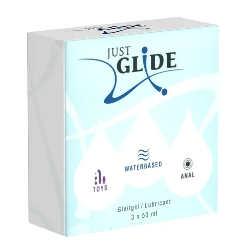 Gleitgel-Set „Just Glide“, 3-teilig