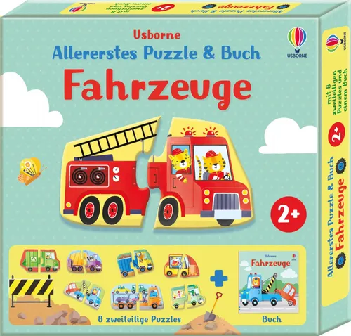 Abigail Wheatley | Allererstes Puzzle & Buch: Fahrzeuge | Spiel | Deutsch (2023)