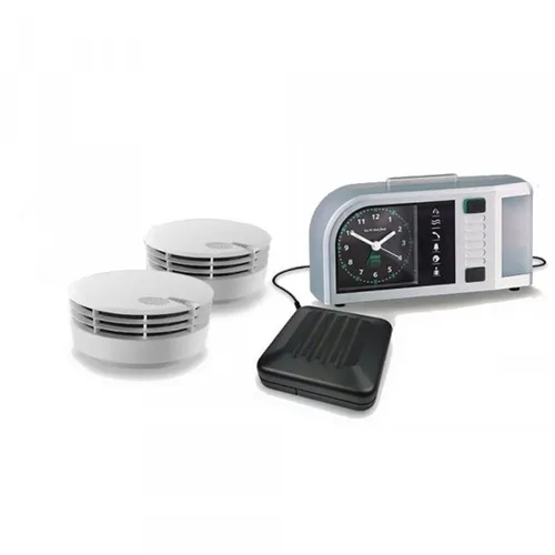 Humantechnik Lisa Funk Rauchmelderset 2 – Drahtlose erweiterte Brandschutzlösung