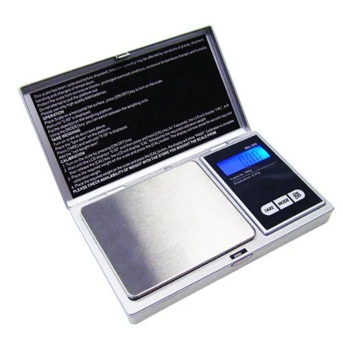 400g/0,05g MS Taschenwaage Feinwaage Digitalwaage Goldwaage Münzwaage Briefwage G&G