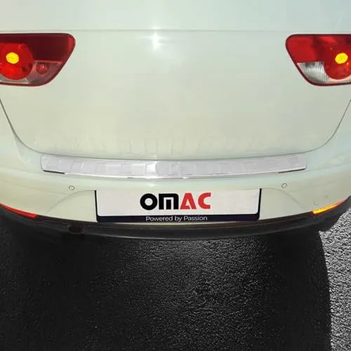 OMAC Ladekantenschutz für Seat Altea XL 2006-2015 - Abdeckblenden, langlebig und rostbeständig, schützt effektiv vor Kratzern und bietet eine elegante Optik, einfache Installation ohne Bohren.