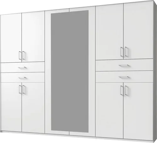 Feldmann-Wohnen Küchenhängeschrank, Creme, Eiche Artisan