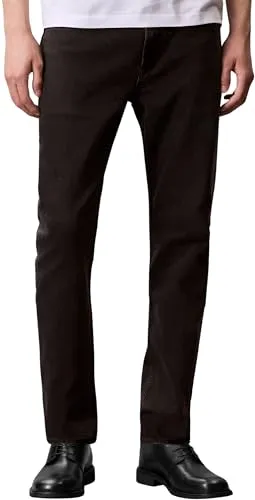 Calvin Klein Jeans Slim-fit-Jeans SLM TPR - Modische Slim-fit-Jeans von Calvin Klein Jeans aus bequemem Baumwollstretch, ideal für lässige Freizeit-Outfits und harmoniert perfekt mit Oversize-Oberteilen.