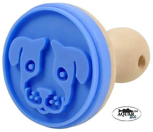 Keksstempel Backen Kekse Hund Geschenk happy Ross blue bug Stempel