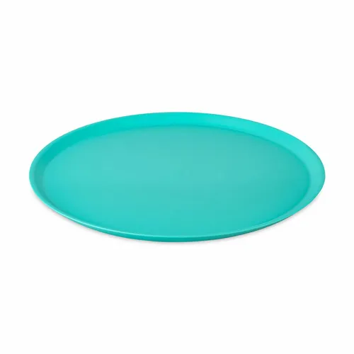 Koziol Teller Connect Nora Plate, Speiseteller, Kunststoff, Strong Green 25.5 cm