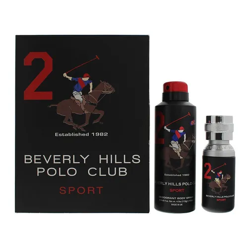 Giorgio Beverly Hills Deo-Roller homme nº2 50ml + Desodorante Spray 175ml - Deoroller Set mit 50ml Deo-Roller und 175ml Spray für langanhaltenden, frischen Duft und zuverlässigen Schutz den ganzen Tag.