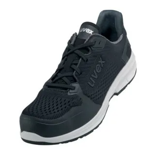 Uvex Sicherheitsschuhe 1 Sport 65988 S1 - Halbschuhe für Unisex, Gr. 42 - Arbeitsschutz Schuhe in Größe 42, robust und antistatisch mit rutschfester PU/Pu-Laufsohle. Ideal für Industrie und Handwerk, zertifiziert für orthopädische Anpassungen.