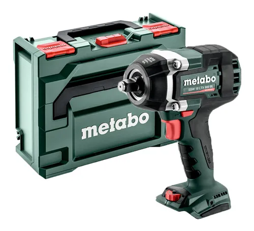 Metabo SSW 18 LTX 800 BL - Akku-Schlagschrauber mit 800 Nm Drehmoment, kraftvoll und ideal für anspruchsvolle Schraubanwendungen