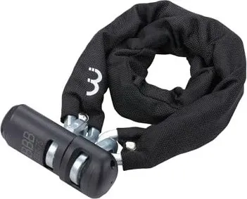 BBB Cycling SecureChain ART-2 Fahrradschloss - Fahrradschloss mit Sold Secure Silver Zertifizierung, 9mm dicke gehärtete Stahlkette für höchste Sicherheit und optimalen Diebstahlschutz.