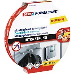 tesa Doppelklebeband POWERBOND Ultra Strong