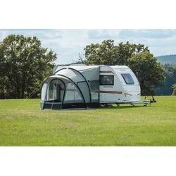 BERGER Garda Reisevorzelt 3 x 3 m | Praktisches Camping-Vorzelt mit Stehhöhe - Vordächer & Vorzelte – Ideal für Kurzreisen, mit 7,5 m² Fläche, schneller Aufbau und UV-beständigem, wetterfestem Material für maximalen Komfort und Schutz.