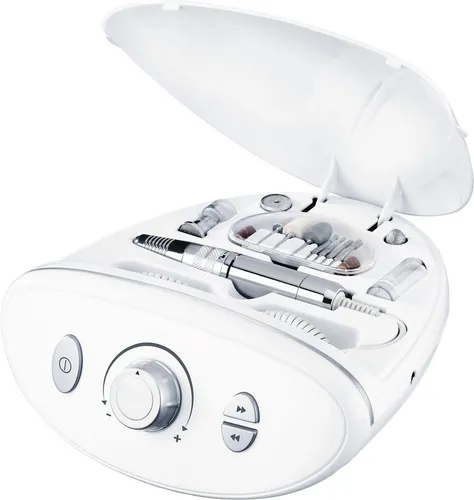MP 100 Maniküre- Pediküre-Set - Stufenlos regelbare Nagelpflege, mit Links- und Rechtslauf für perfekte Ergebnisse