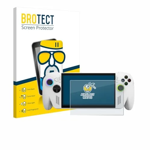 BROTECT Entspiegelungs Schutzglas für ASUS ROG Xbox Ally Schutzfolie Panzer Folie Glas Matt [Extrem Kratzfest 9H, Anti-Reflex, Anti-Fingerprint]