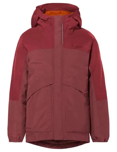 VAUDE Unisex Kinder Kids Escape Padded Jacket - Funktionsjacke für aktive Kinder, wasserdicht und winddicht mit reflektierenden Elementen für mehr Sicherheit, umweltfreundlich hergestellt.