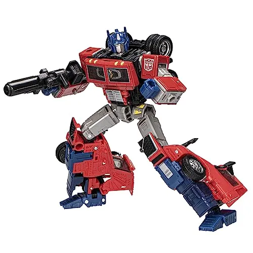 Hasbro Transformers Generations Leader Class Figur Volvo VNR 300 Optimus Prime 18 cm