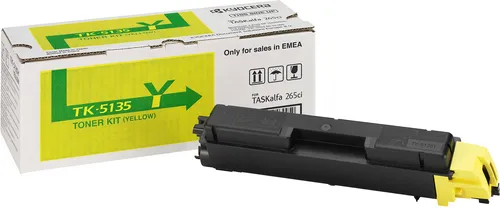 KYOCERA Toner 1T02PAANL0 TK-5135Y 5.000Seiten gelb von Kyocera