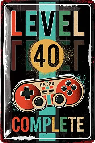 LANOLU Retro Blechschild