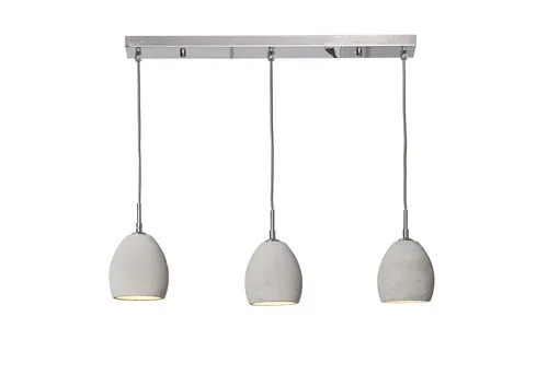 Riess-Ambiente Hängeleuchte CEMENT-COLLECTION III grau von Riess-Ambiente