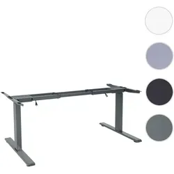 HWC-D40 Tischgestell - Elektrisch höhenverstellbar für individuellen Schreibtisch - Kinderschreibtische mit stufenloser Höhenverstellung, Memory-Funktion für 4 Positionen und mehr Beinfreiheit durch querstangenfreies Design.