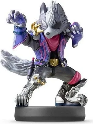 Nintendo amiibo Wolf - Super Smash Bros Edition - Sonstiges Spielkonsolenzubehör, entdecke eine neue Art der Interaktion mit deinen Lieblingscharakteren und spiele sie in verschiedenen Titeln, während deine amiibo-Figur einzigartig wird!