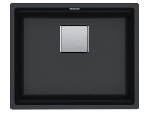 Franke Kubus 2 KNG 110-52 Onyx Granitspüle in schwarz von Franke