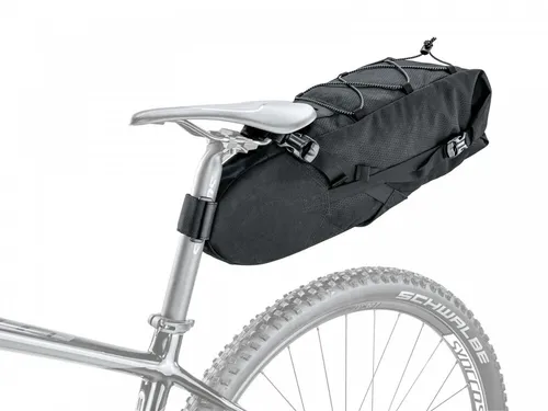 Topeak BackLoader Fahrrad Rahmen reise Sattelstützen Tasche 6L Schwarz
