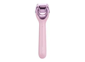 GESKE SmartAppGuided™ MicroNeedle Face Roller | 9 in 1 mit Rosenquarz - Toninggerät für das Gesicht mit Anti-Aging-Massage, verbessert die Hautstruktur und fördert die Kollagenproduktion. Inklusive App für maßgeschneiderte Skincare Routinen.