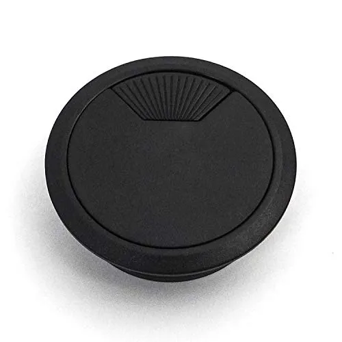 Stück SO-TECH® Kunststoff Kabeldurchführung Kabeldurchlass Ø 60 mm schwarz 20