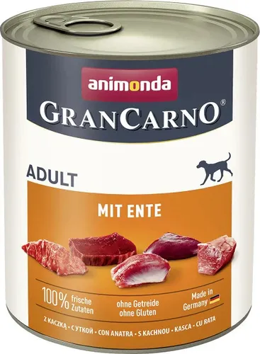GranCarno Hunde Nassfutter mit Ente von Animonda GranCarno