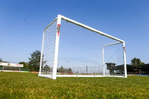 POWERSHOT® Fußballtor 2,4 x 1,8m PRO - Made IN Germany - Super stabiles uPVC und Super Design,WETTERFEST, Mit Klicksystem und wählbarem Zubehör (Tor + TORWAND)