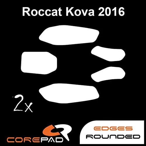 Corepad Skatez PRO 142 Ersatz Mausfüße Replacement Mouse Feet Roccat Kova 2016