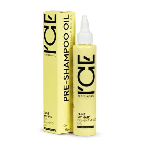 ICE Professional by Natura Siberica Tame My Hair Pre‑Shampoo Oil 100ml – Anti‑Frizz Vor‑Shampoo Öl für Krauses & Widerspenstiges Haar, Tiefenpflege & Glättung, Feuchtigkeit, Glanz & Reparatur