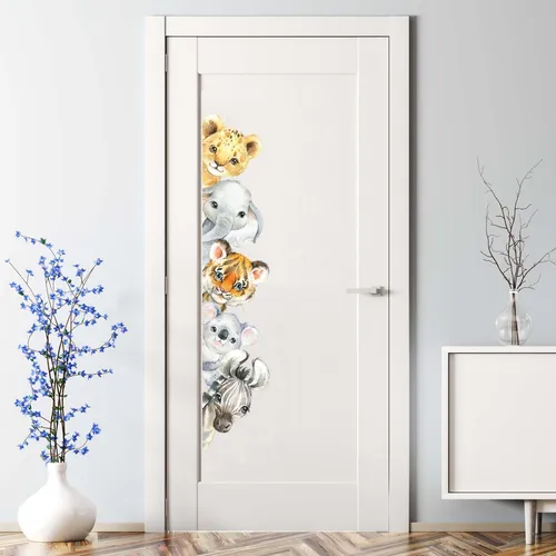WANDKIND Wandtattoo Türaufkleber Kinderzimmer (Türsticker), Wieder ablösbar