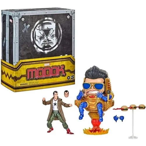 Hasbro Marvel Legends Series Modok Figur 20 cm - Actionfigur aus der Marvel Legends Series, 20 cm groß, mit hochdetaillierter Verarbeitung und beweglichen Gelenken für beeindruckende Posen – ein Muss für jeden Marvel-Fan!