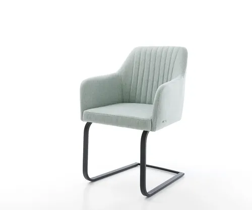 DELIFE Freischwinger Greg-Flex Stripes Mint in grün von Delife