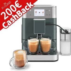 KitchenAid Kaffeevollautomat KF7, 5KES8557EJP - 200€ Cashback, Milchsystem - Kaffeevollautomat mit integriertem Milchsystem, über 20 Kaffeevariationen auf Knopfdruck, personalisierbare Benutzerprofile und 200€ Cashback-Aktion bis 30.06.2025.