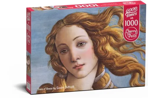 CherryPazzi Puzzle 1000 pièces : Visage de Vénus par Sandro Botticelli
