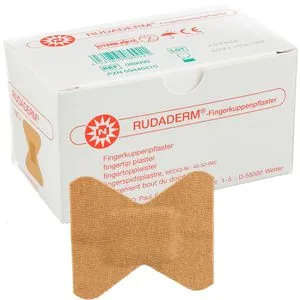 Nobamed Pflaster Rudaderm Fingerkuppen, 100 Strips, sensitiv, 5 x 4,5cm