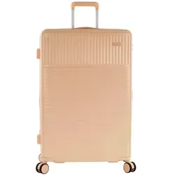 Heys Hartschalen-Trolley Pastel, 4 Rollen, Polycarbonat - Hartschalenkoffer mit 4 Rollen, aus robustem Polycarbonat für optimalen Schutz. Ideal für stilvolle Reisen mit erweiterbarem Volumen von 116 L und integriertem TSA-Schloss für sichere Aufbewahrung.