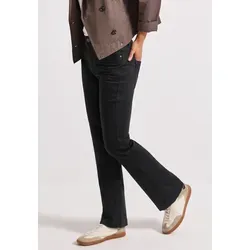 Street One Damen Bootcut Jeans 3716435 in schwarz von Street One