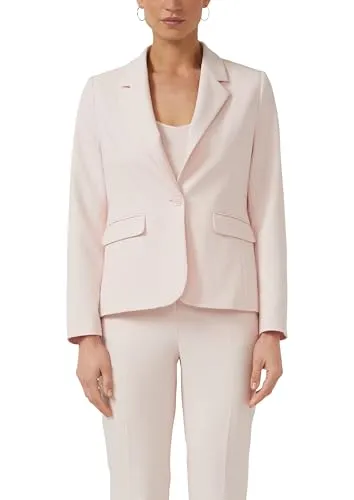 Produktbild s.Oliver Eleganter Slim-Fit Blazer aus Twill mit Pattentaschen