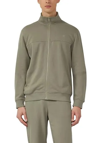 s.Oliver Sweatshirtjacke mit Stehkragen - Regular Fit - Stylische Sweatshirtjacke für jeden Anlass: Bequem mit Stehkragen, praktischen Taschen und Rippbündchen. Hochwertiges Material sorgt für Langlebigkeit und Komfort. Dein perfekter Begleiter für entspannte Tage!