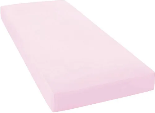 Janine Spannbetttuch Hellrosa 100x200 cm von Janine
