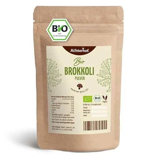 Brokkoli Pulver BIO (1kg) aus deutschem Anbau schonend vermahlen vom-Achterhof